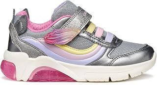 Geox Girls' J Fadinlight Girl Trainers