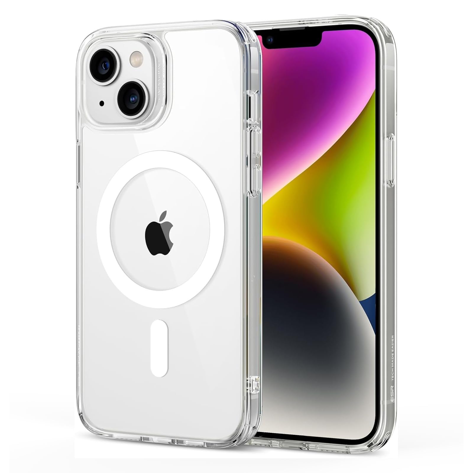ESR Classic Hybrid Cover per iPhone 14 Plus, Trasparente