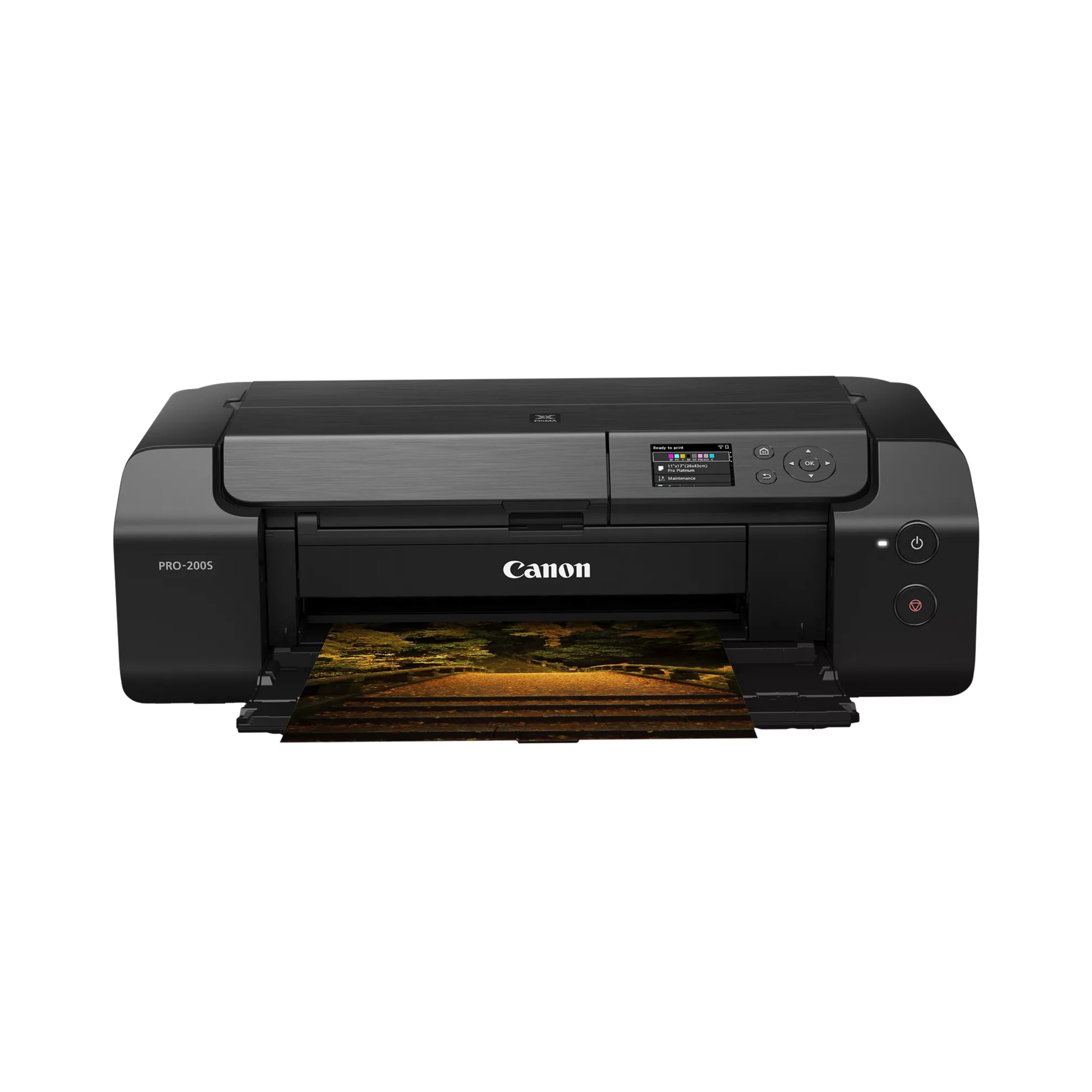Canon PIXMA PRO-200S Professional 13" Wireless Inkjet Photo Printer, 3" Color LC