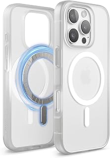 elago Coque Transparente Hybride Magnétique pour iPhone 16 Pro Étui 6,3"