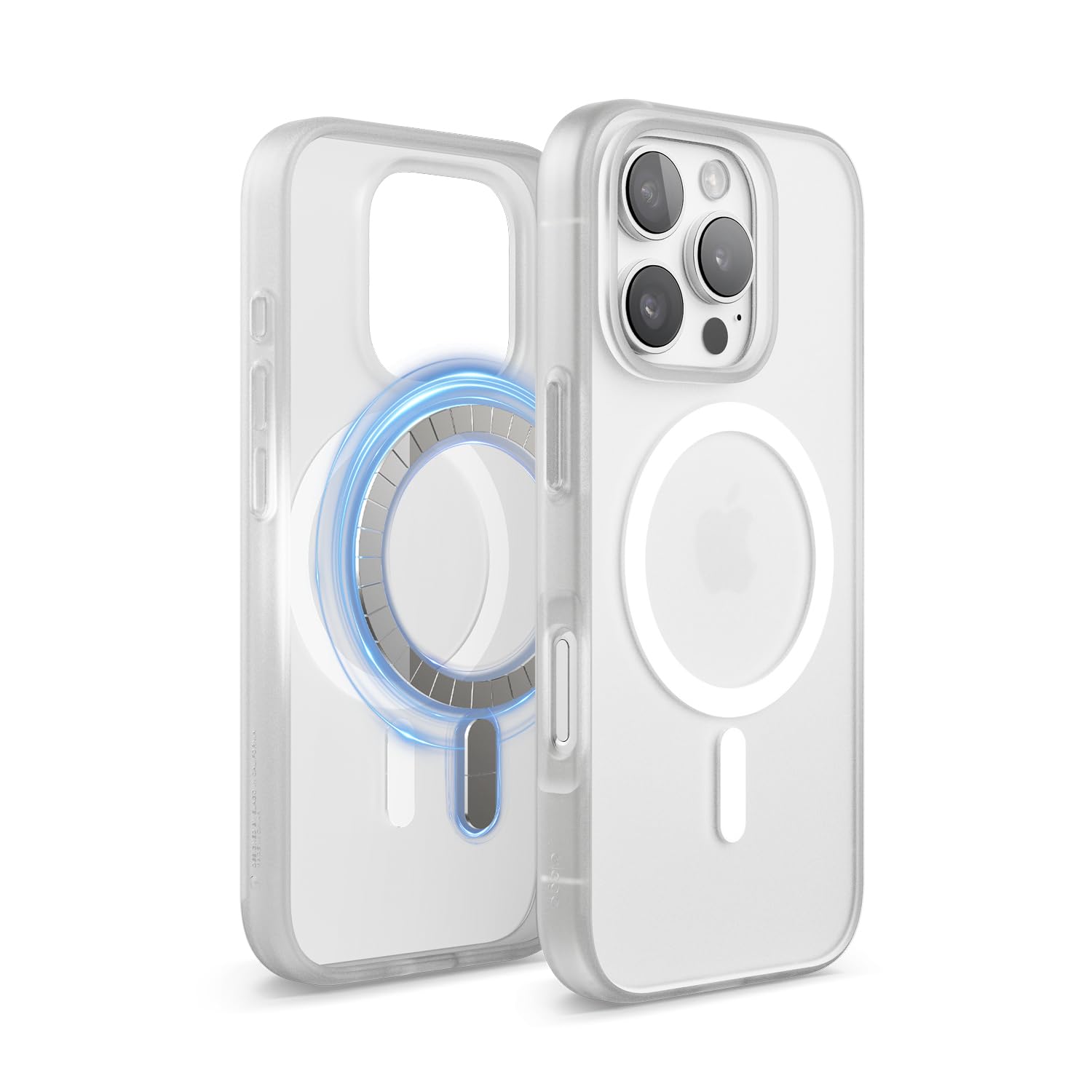 elago Coque Transparente Hybride Magnétique pour iPhone 16 Pro Étui 6,3"