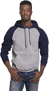 Russell Athletic mens Dri-power Color Block Fleece Hoodie