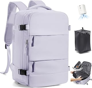 SZLX Vacuum Backpack Travel Bag with Pump Ryanair Cabin Bags 40x30x20