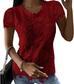 ORANDESIGNE Women's Sleeveless Tank Top Lace Vest Tank Tops Elegant T-Shirts Sleeveless Crew Neck Elegant Tank Top Turtle Neck Solid Color Basic Vest