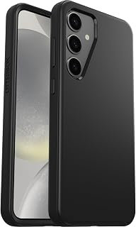 Cover OtterBox Symmetry per Samsung Galaxy S24+, Custodia sottile, a prova di caduta, Testata per resistere a 3 volte il numero di cadute secondo gli standard militari, Nero, Senza Retail Package