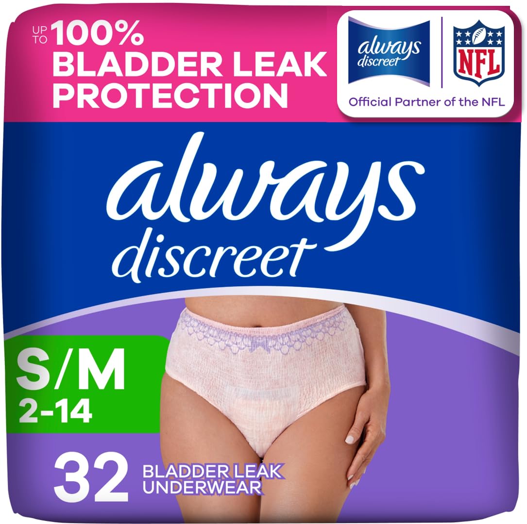Adult Diapers for Women, Maximum Absorbency Incontinence and Postpartum Underwea