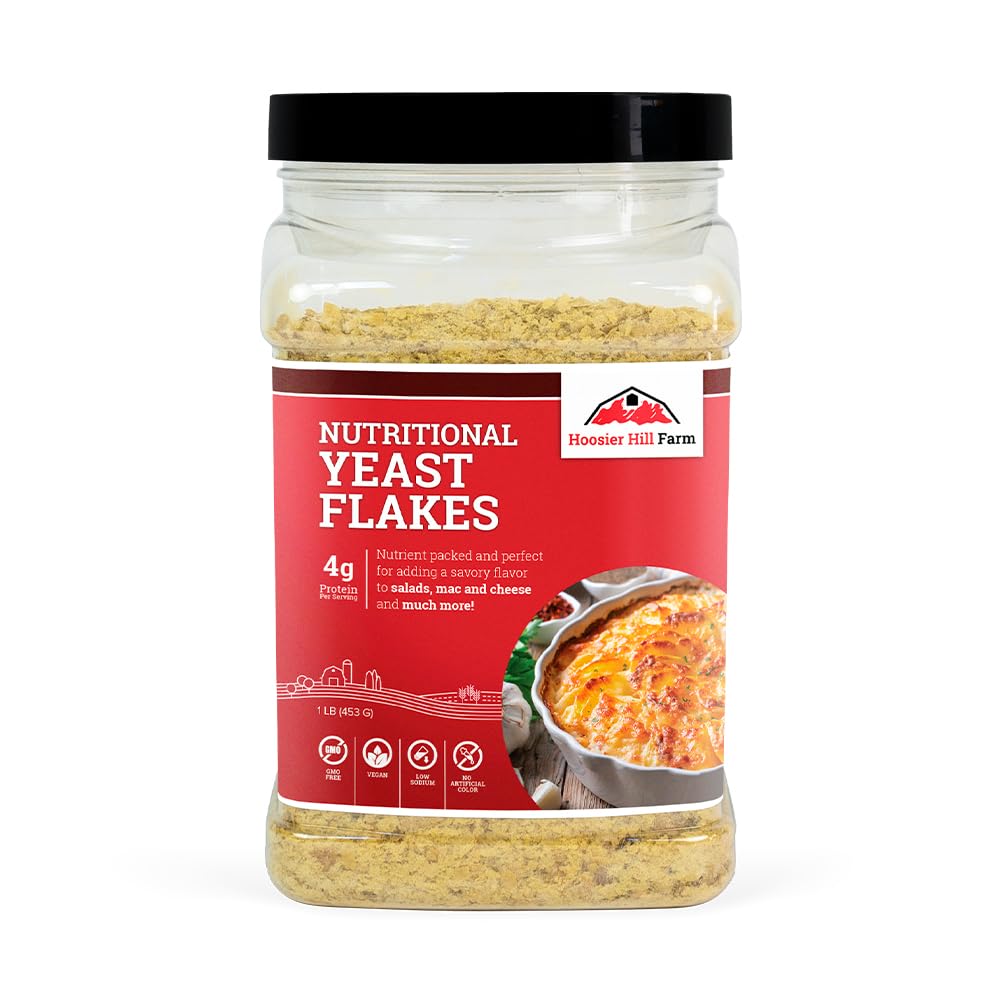 Hoosier Hill Farm Nutritional Yeast Flakes, 1 Pound