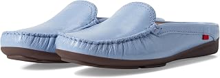 MARC JOSEPH NEW YORK Women Casual Genuine Leather Closed Toe Backless Comfortable Lightweight Fashion Venetian Detail Sandals