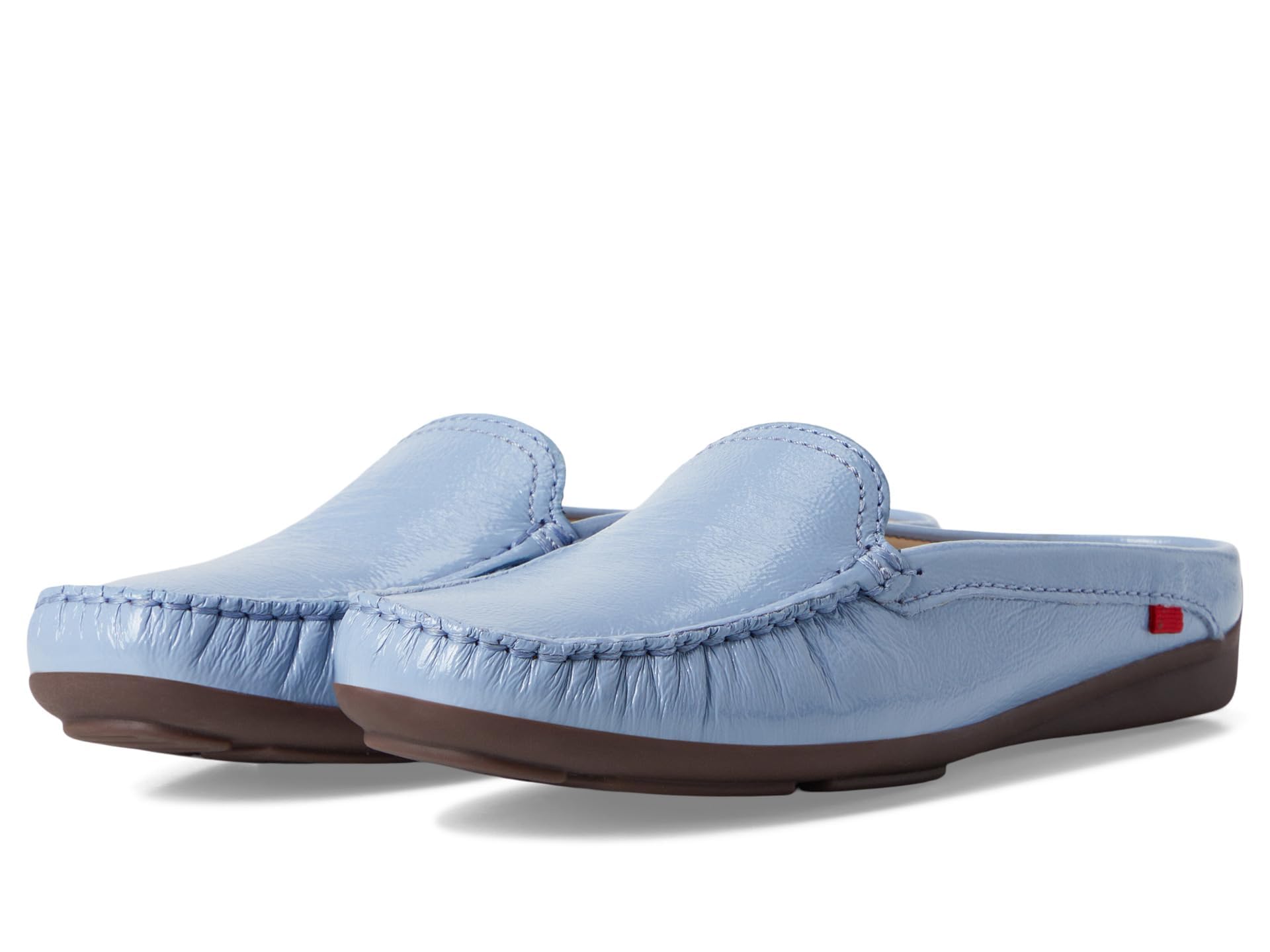 MARC JOSEPH NEW YORK Women Casual Genuine Leather Closed Toe Backless Comfortabl