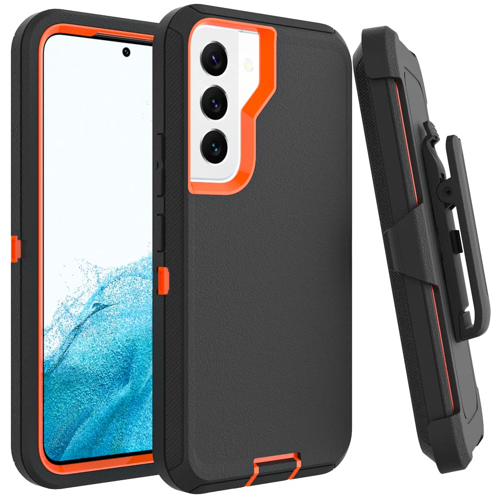 Case for Galaxy S21 with Clip, Heavy-Duty Tough Rugged Shockproof Drop Protectiv