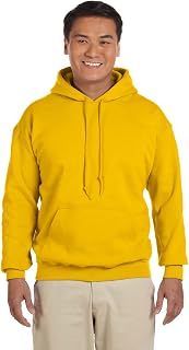 Gildan Heavy Blend Fleece Hooded Sweatshirt for Men (Pack of 1), gold, 3XL