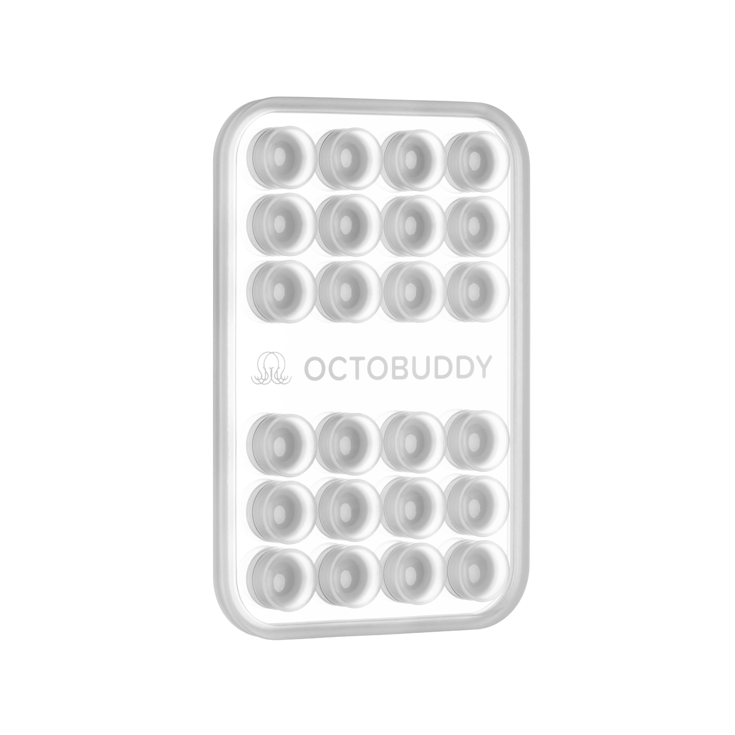 OCTOBUDDY Mirror - OG Suction Cup Phone Mount - Transparent | Silicone Suction G