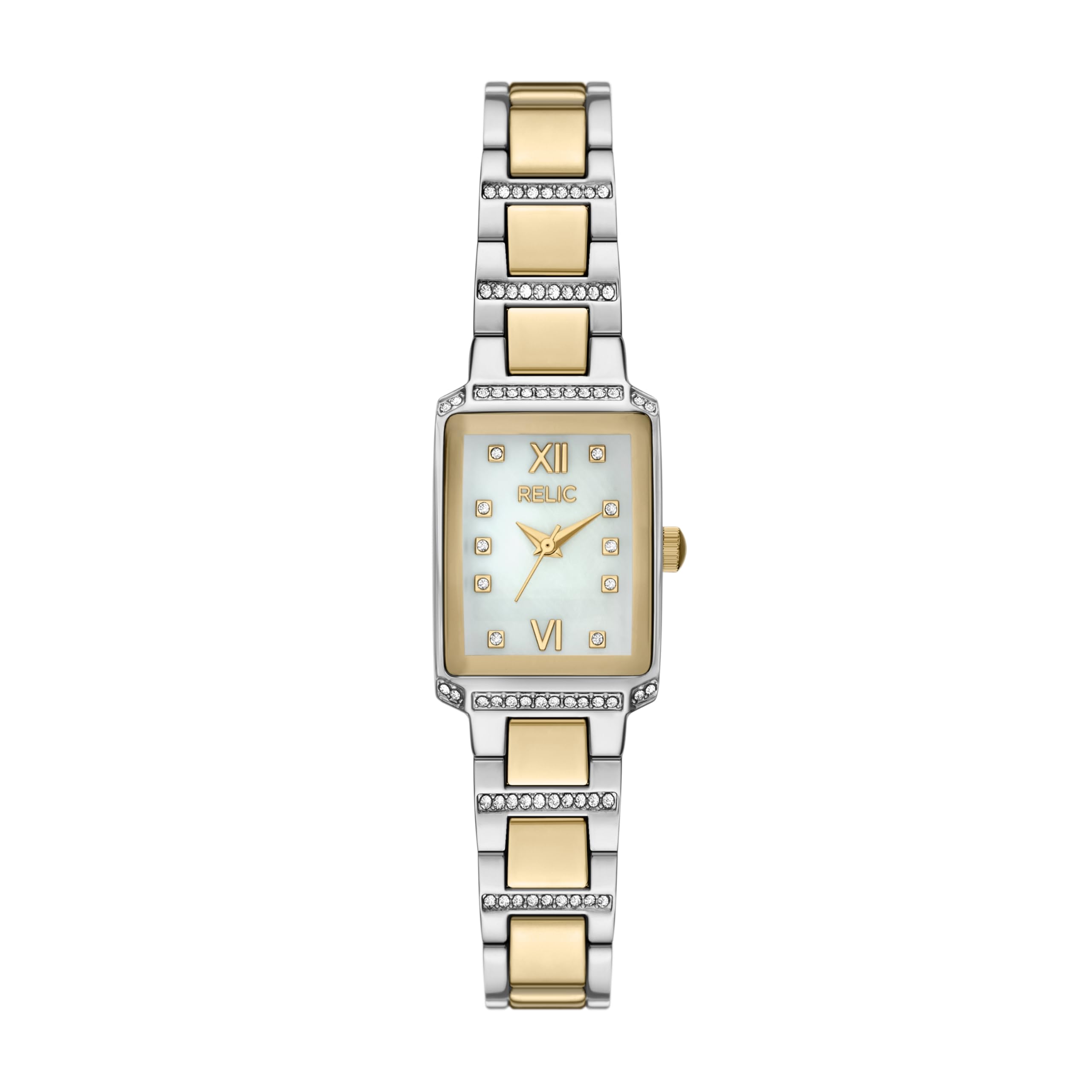 Relic Women's Natalie Three-Hand Two-Tone Alloy Watch (Model: ZR37304)