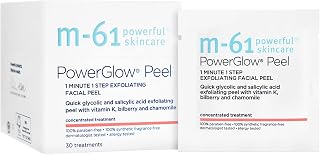 M-61 PowerGlow Peel, 30 Applications: Improves Skin Texture and Tone, Reduces Impurities and Age Symptoms - Face - Peeling - Skin