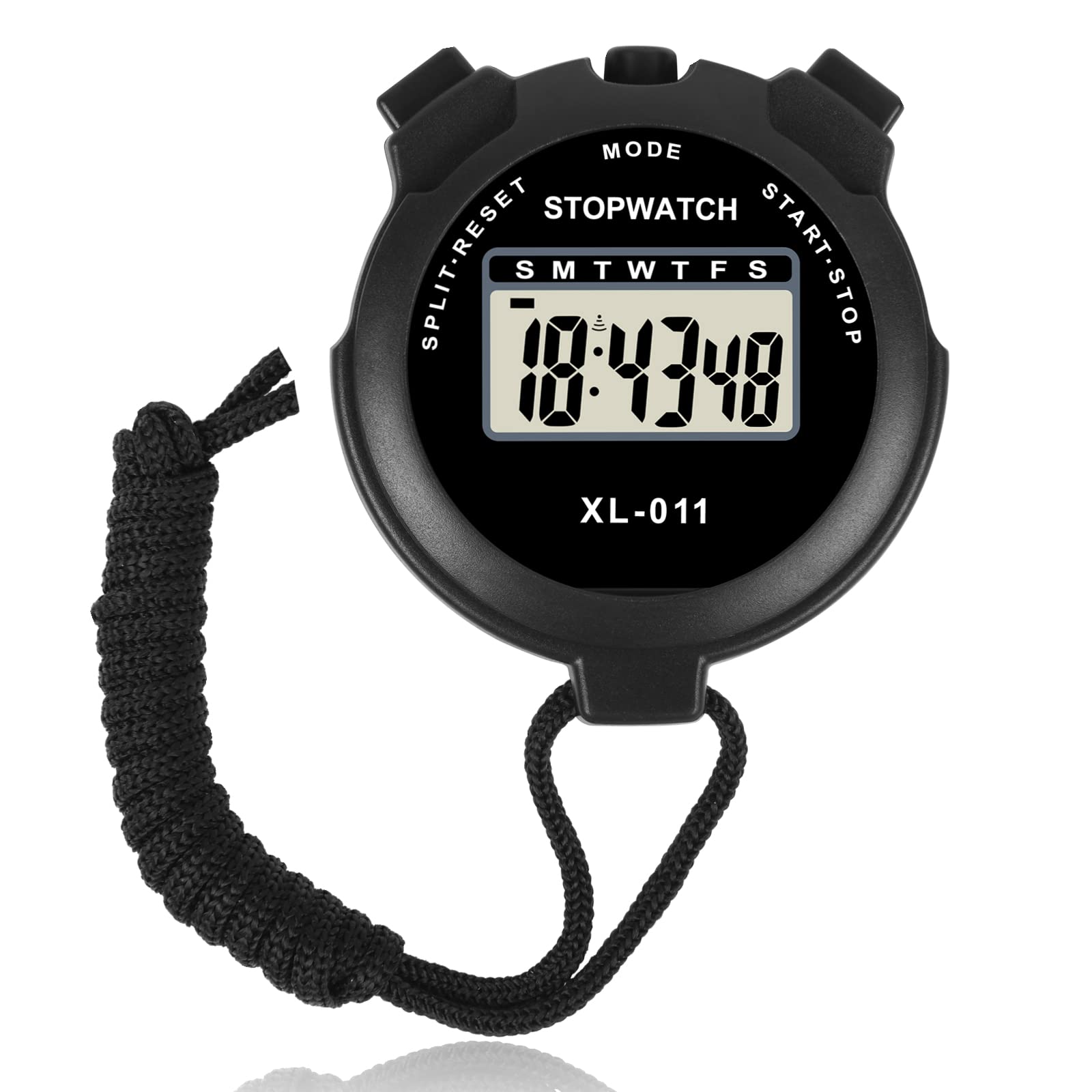 Vicloon Sport Stopwatch Timer, Multi-Function Sport Digital Stopwatch Large Disp