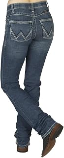 Wrangler Women's Retro Mae Mid Rise Stretch Boot Cut Jean 09mwzyb