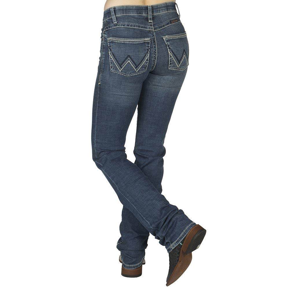 Wrangler Women's Retro Mae Mid Rise Stretch Boot Cut Jean 09mwzyb
