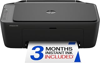 HP DeskJet 2955 Color Inkjet Printer | Wireless | All-in-One | Easy Home Printing | Color Documents | Mobile Compatibility | Print, Scan & Copy | Ideal for Home Use
