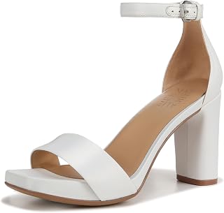 Naturalizer womens Joy Ankle Strap Heeled Dress Sandals Heeled Sandal