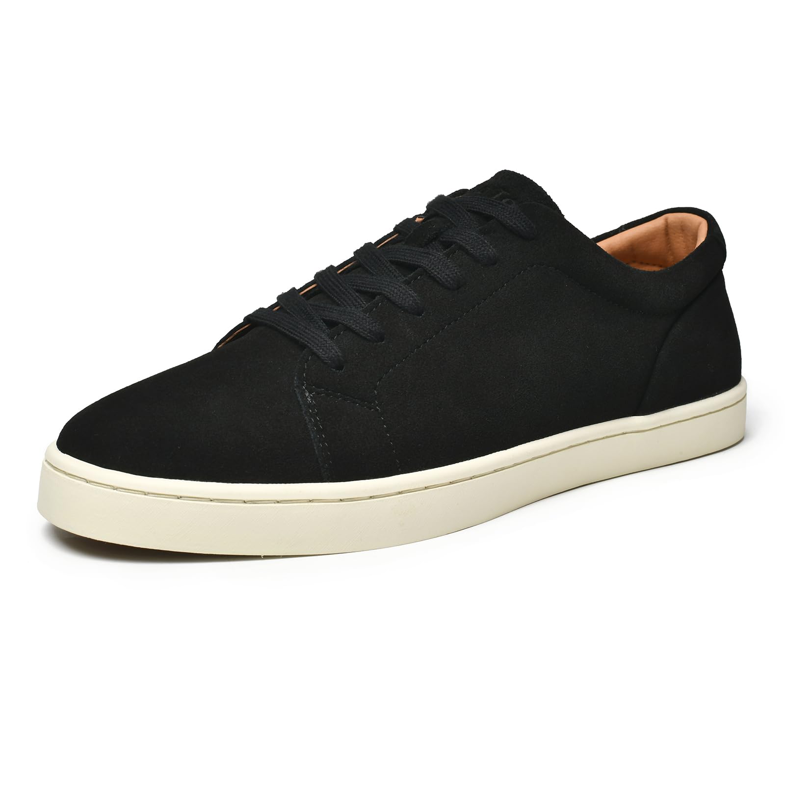 Go Tour Men's Casual Suede Leather Handmade Sneakers