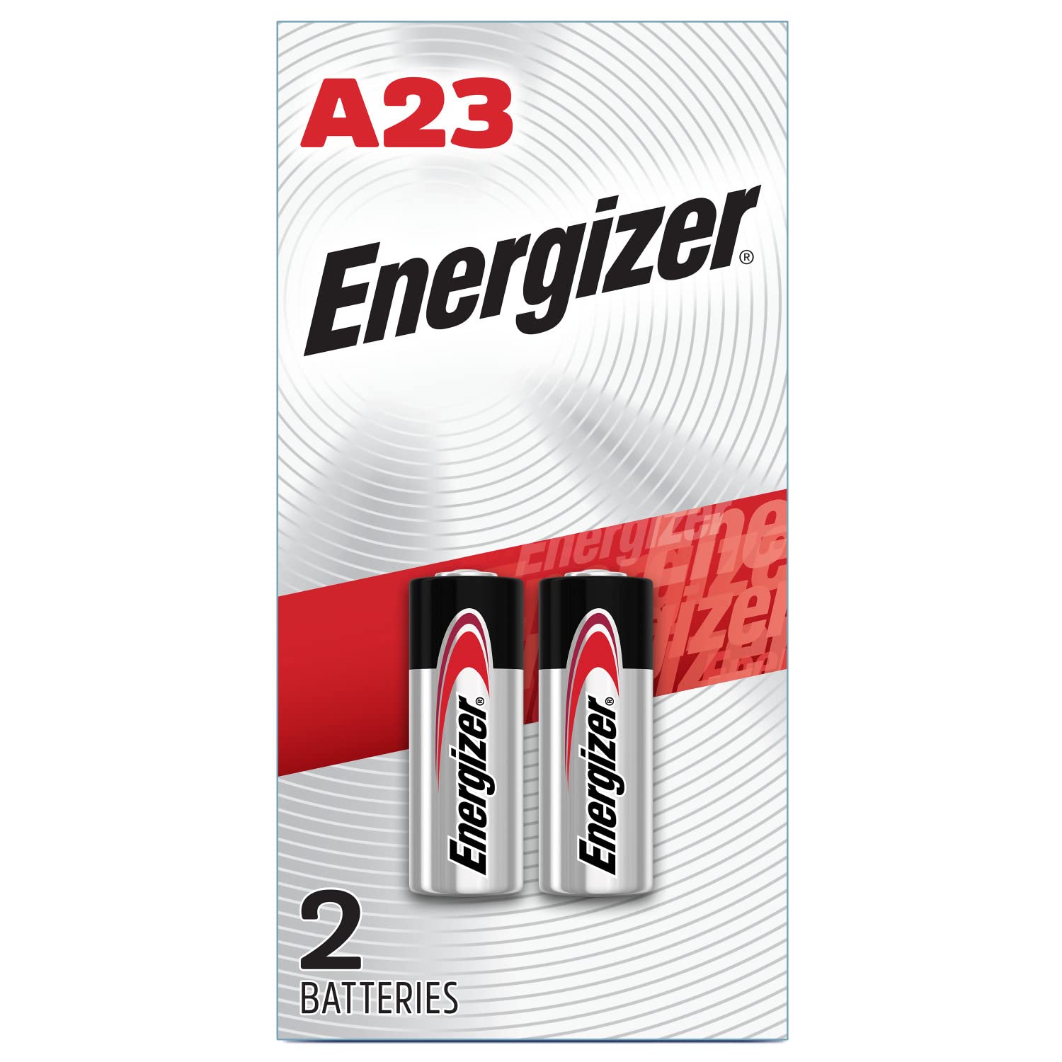 Energizer A23 Batteries (2 Pack), A23 Battery Alkaline | For garage door openers