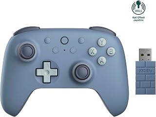 8Bitdo Ultimate 2C Wireless Controller for Windows PC & Android (Dark Blue) | 1000Hz Polling Rate, Hall Effect Joysticks & Hall Triggers, Remappable L4/R4 Bumpers