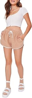 Forever 21 Women's Button-Front Crop Top