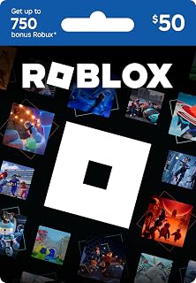Roblox Physical Gift Card | [Includes Free Virtual Item] [Redeem Worldwide] - $50