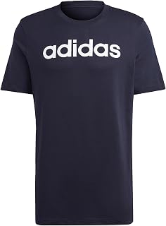 adidas Essentials - Linear Embroidered Logo Jersey T-Shirt for Men