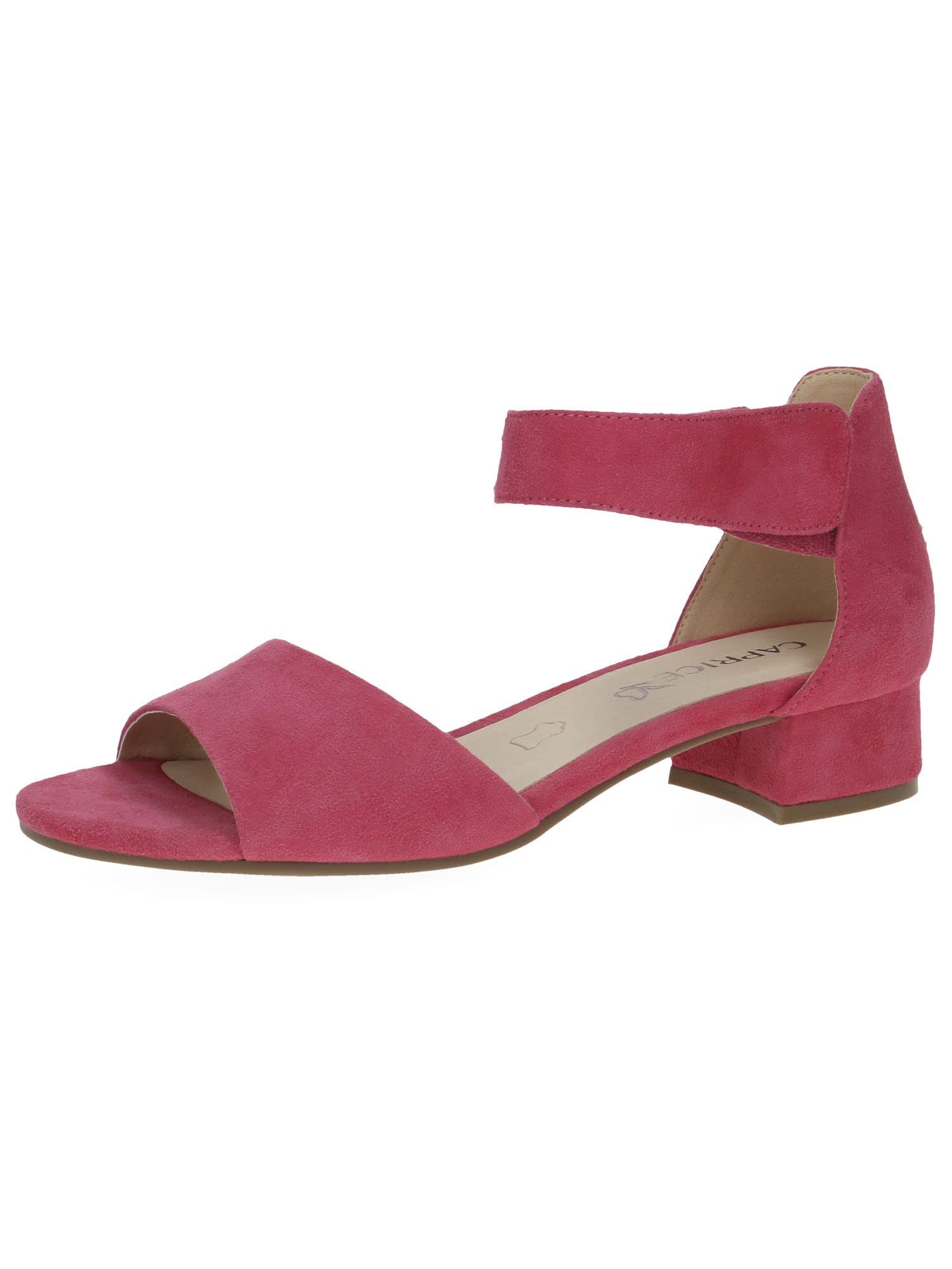 CAPRICE Women Sandals with Heel Leather Straps