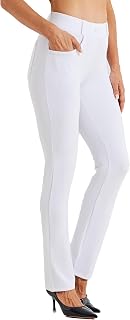 Willit Women's Yoga Dress Pants Straight Leg 28"/29"/30"/31"/33"