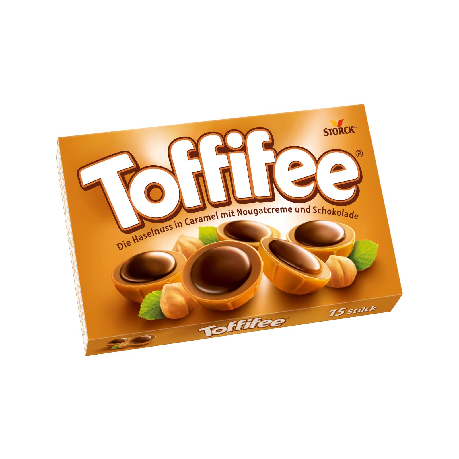 Toffifee, Candy with Hazelnut & Caramel - 1 x 125 g | Chocolate with roasted haz