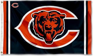 Chicago Bears Logos Flag and Banner