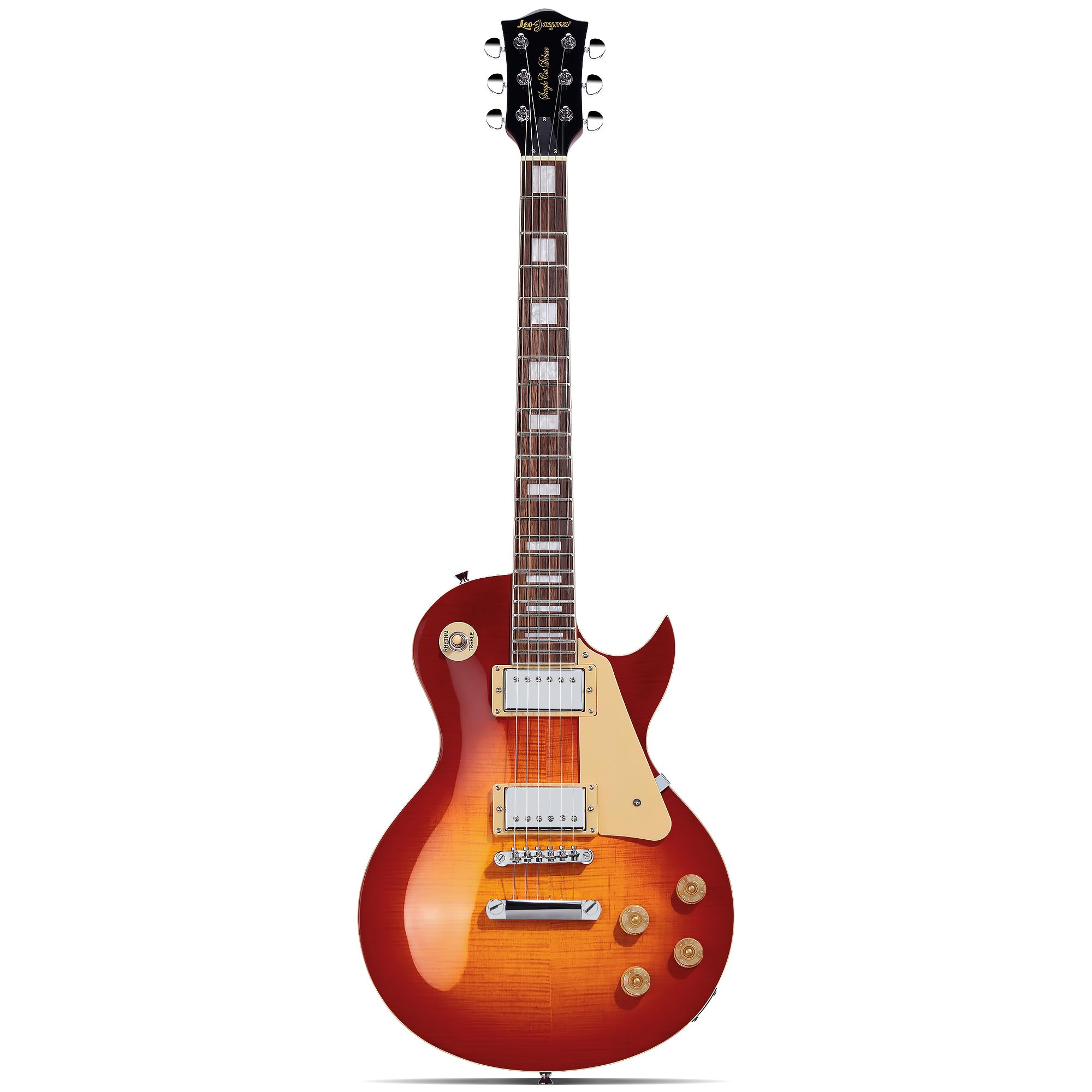 Leo Jaymz SC Series Electric Guitar – Mahogany Body, Laurel Fingerboard, Dual Hu