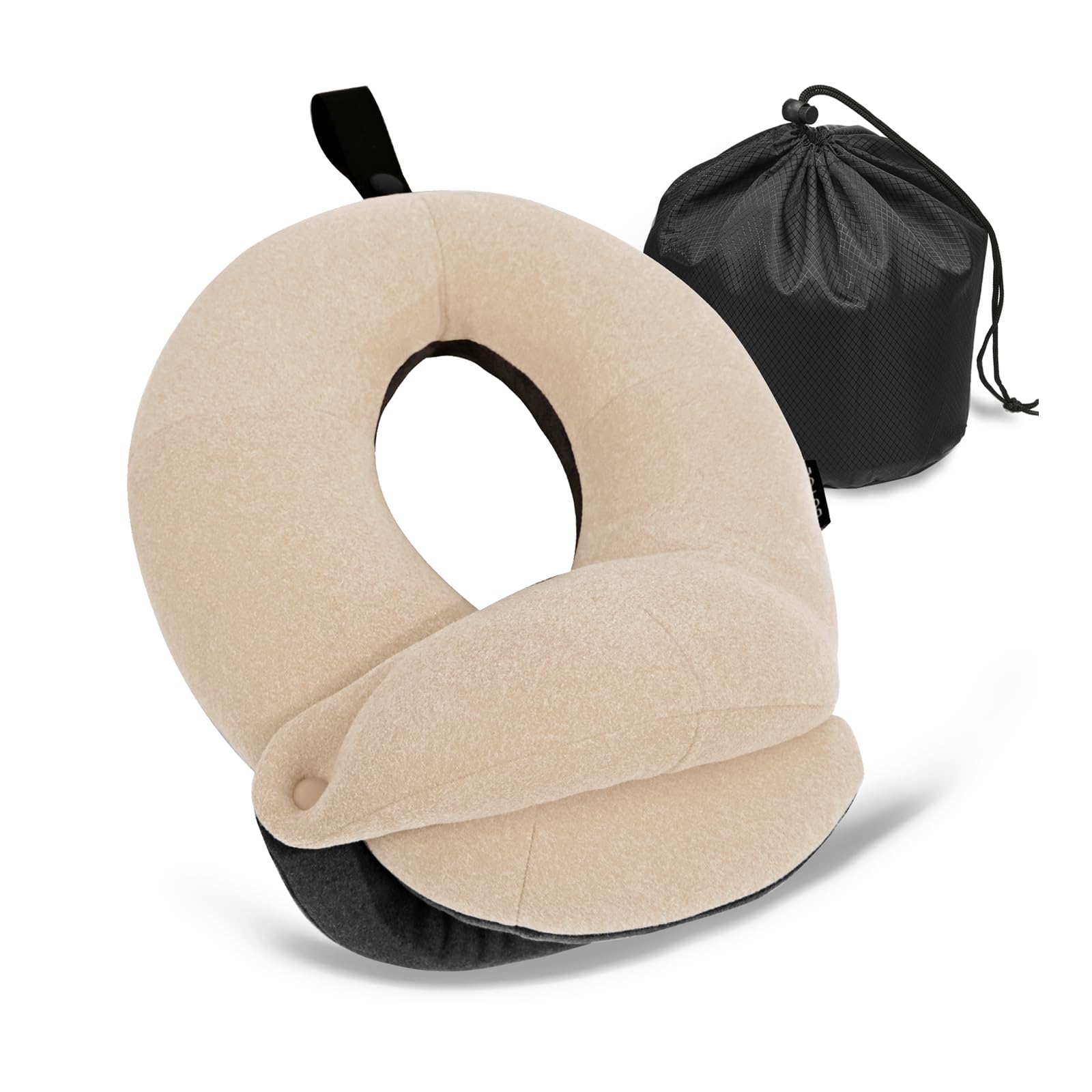 BUYUE Kids Travel Pillows for Airplane, 360° Head Support Sleeping Essentials fo