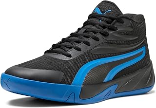 PUMA Men's Court Pro Basketball ShoesPUMA Men's Court Pro Basketball Shoes, White/Gold Matt, Size 9.5