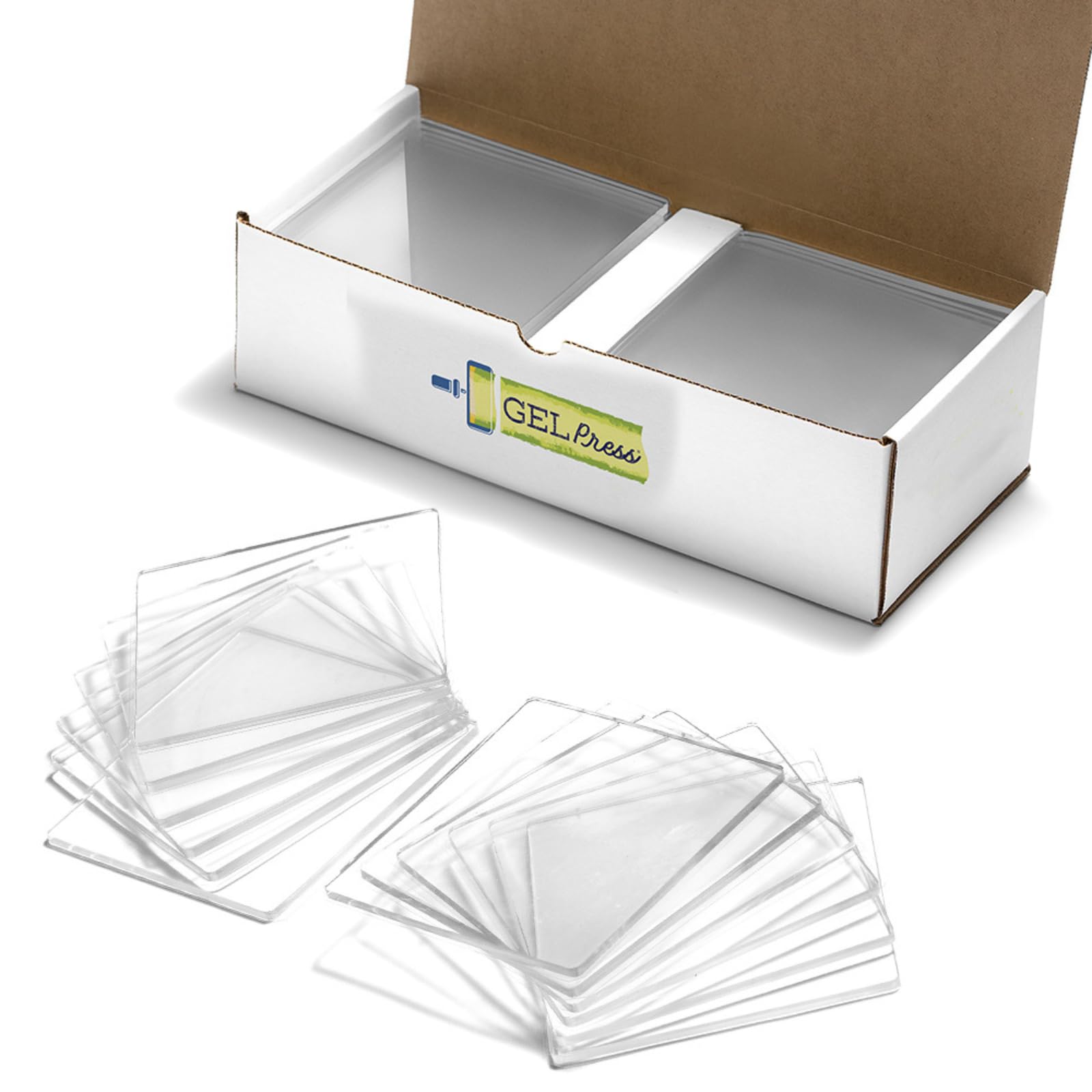 Gel Press Gelli Printing Plates - (Size: 6" X 6") - 10800-12PACK | (12-Piece Cla