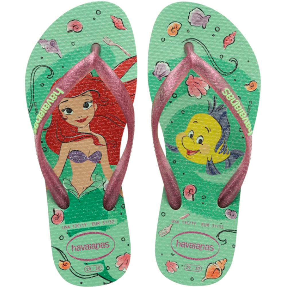 Havaianas ユニセックス子供 KIDS SLIM PRINCESSビーチサンダル