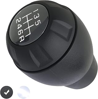 APPERFiT Shift Shifter Knob for Manual Transmission Black Compatible with Jeep Wrangler JK 2011 2012 2013 2014 2015 2016 2017 2018 Gear Shifter
