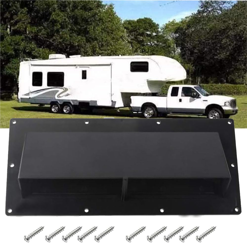 RV Range Hood Vent Cover With Locking Flap For Stove, Bathroom, Sidewall, Outsid