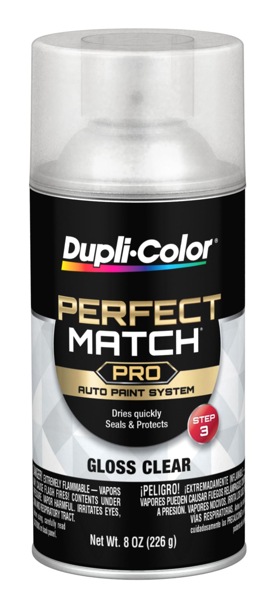 Dupli-Color Perfect Match Premium Automotive Paint, Clear, 8 oz