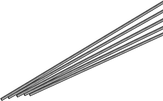 MECCANIXITY Carbon Fiber Rod, 2mm x 300mm Matte Pole Rod for RC Plane DIY Tool Wing Tube Quadcopter Arm, Pack of 5