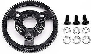 83T 48P Hardened Steel Spur Gear for Traxxas Slash Stampede Rustler 2WD | 83T 48P hardened steel spur gear upgrade for Traxxas Slash, Stampede, Rustler, Bandit 2WD VXL XL-5 and F-150 SVT RC cars.