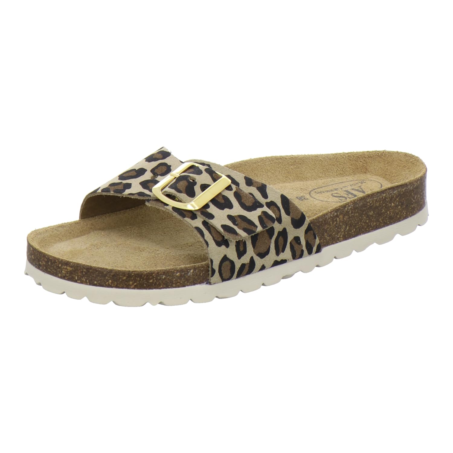 AFS 2112 Women's Fashion Slippers Made in Germany Genuine Leather