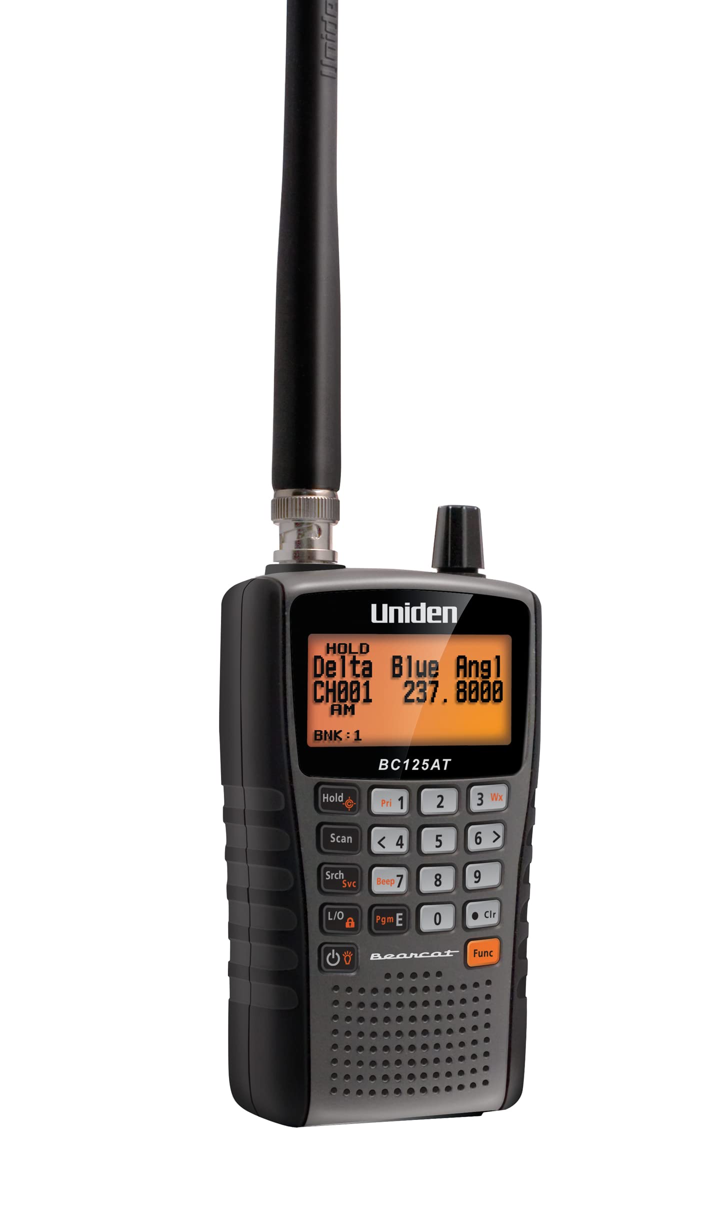 Uniden Bearcat BC125AT Handheld Scanner, 500-Alpha-Tagged Channels, Close Call T