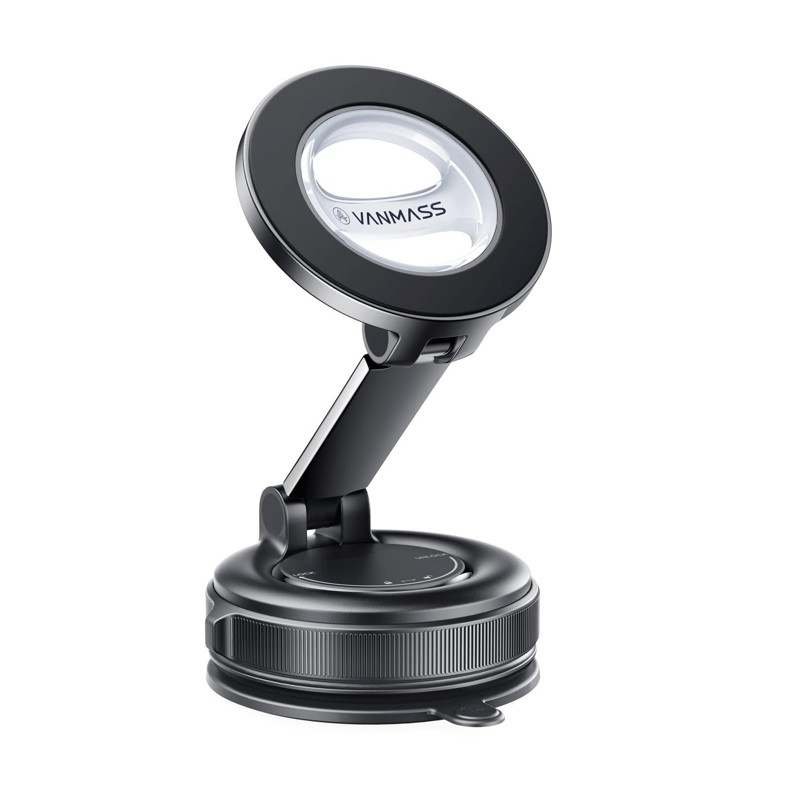 VANMASS for MagSafe Car Holder [Dashboard+windscreen] Magnetic Phone Mount