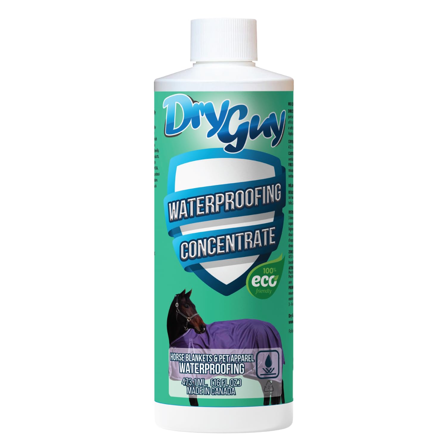 Horse Blankets & Pet Apparel Waterproofing Concentrate – Eco‑Friendly, Water‑Bas