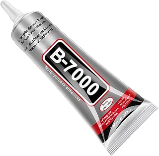 B7000 Jewelry Glue for Making, FITTDYHE 1PCS 50ML/1.69 fl oz Clear Adhesive for Rhinestone, Fabric, Multipurpose Super B-7000 for Phone Repair, Nail Art, Wood, Glass, Charms
