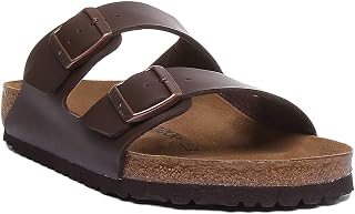 Birkenstock Arizona, Unisex Adult Beach & Pool Shoes, Black/White
