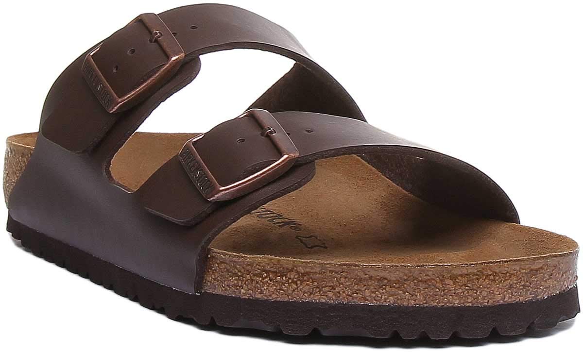 Birkenstock Arizona, Unisex Adult Beach & Pool Shoes, Black/White